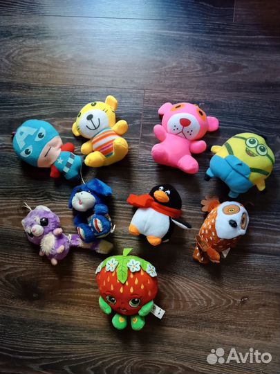 Мягкие игрушки пакетом