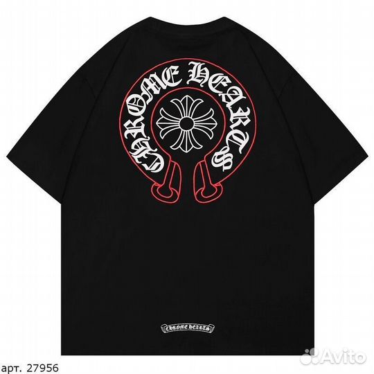 Футболка Chrome Hearts Черная