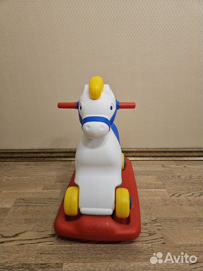 Детская лошадка качалка