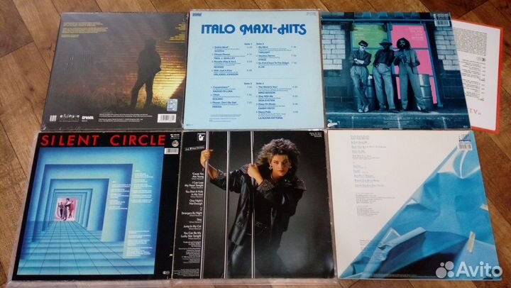 Диско-музыка 80-х на фирменных пластинках