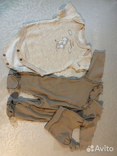 Пакет вещей на девочку 50 -68см