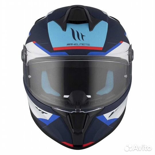 MT Helmets Targo S Kay Full Face Helmet Бело-синий