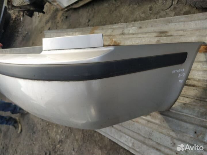 Бампер задний Skoda Octavia A4