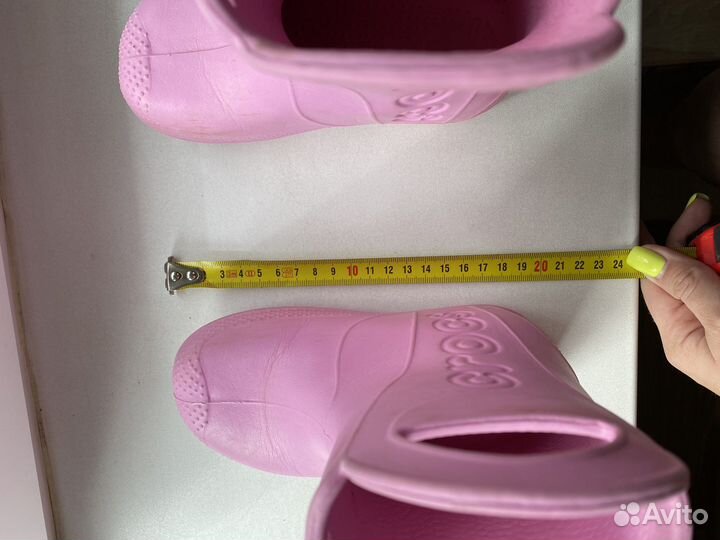 Резиновые сапоги crocs