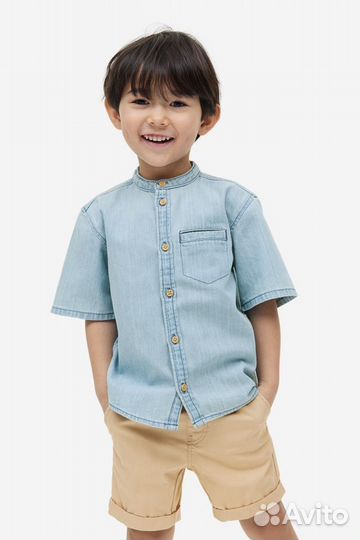 Летний костюм детский футболка/рубашка и шорты