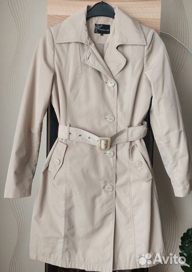 Тренч женский бежевый 44р