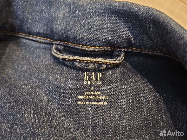 Куртка джинсовая GAP 104 джинсовка