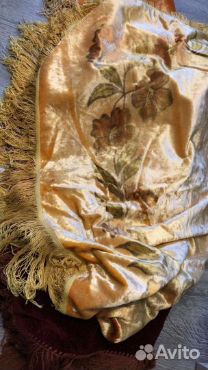 Плюшевые скатерти винтаж СССР