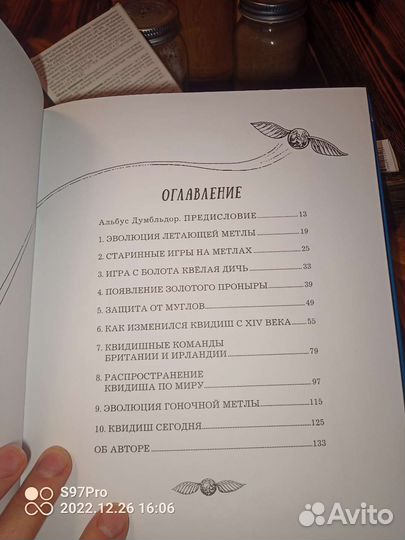 Книга Дж.К.Роулинг. Квидиш сквозь века