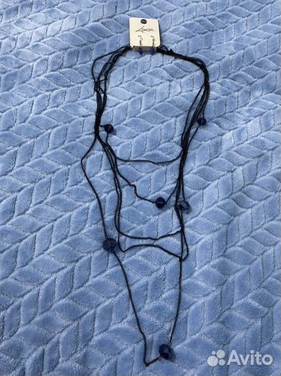 Комплект ожерелье+серьги