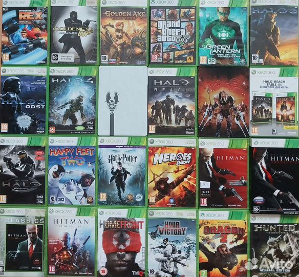 Игры на xbox 360 A-H лицензия икс бокс 360