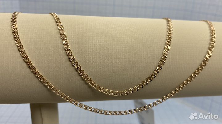 Золотая цепь Лав 55 см
