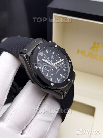 Мужские наручные часы Hublot с гарантией