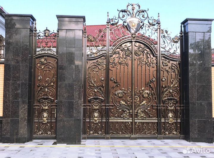 Кованые ворота