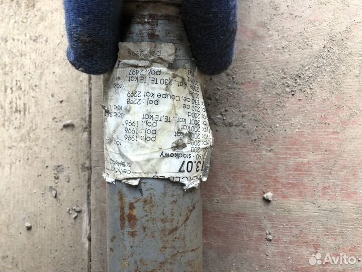 Глушитель мерседес