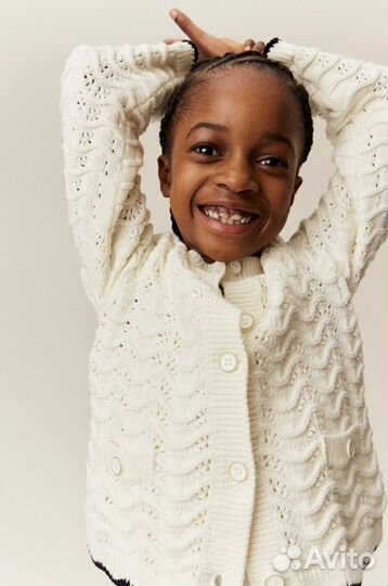 Новый кардиган H&M 134 оригинал