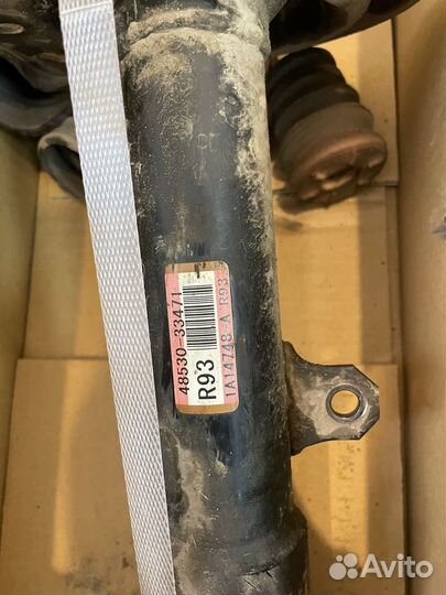 Стойки амортизаторов тойота камри 50