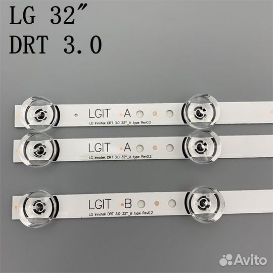 Светодиодная подсветка для телевизора LG 32LB 6V