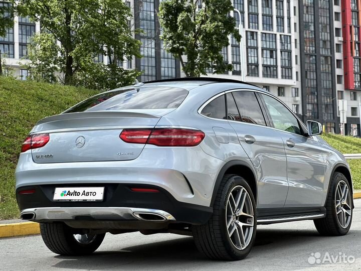 Mercedes-Benz GLE-класс Coupe 3.0 AT, 2017, 94 000 км