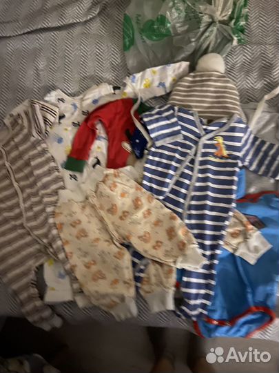 Пакет вещей на мальчика 68 74 80
