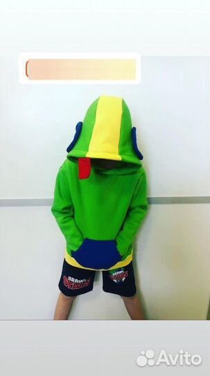 Худи толстовка свитшот brawl stars leon леон