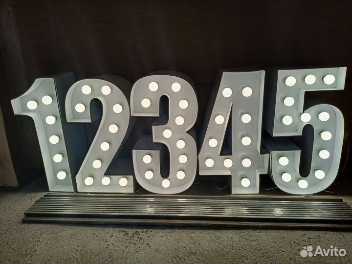 Светящиеся цифры