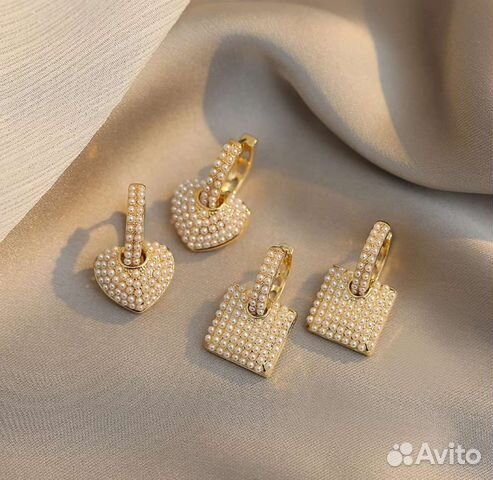 Стильные серьги/Модные серьги/Серьги Селин