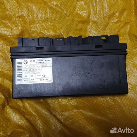 Kbm bmw e60 блок комфорта