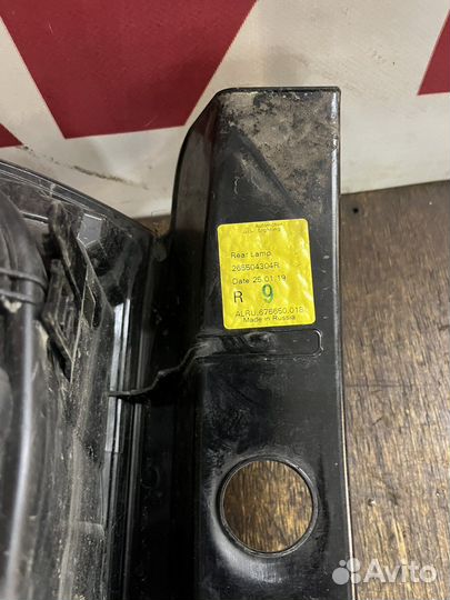 Рено дастер фонарь рестайлинг