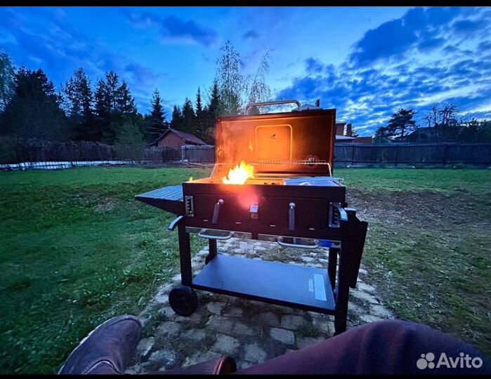 Гриль мангал барбекю коптильня
