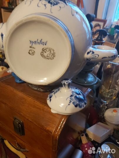 Большие чайники фарфоровые СССР