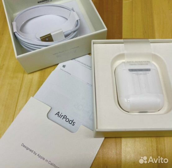 Беспроводные наушники apple airpods 2
