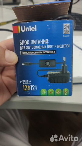 Блок питания для светодиодных лент и модулей