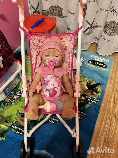Baby born кукла и коляска