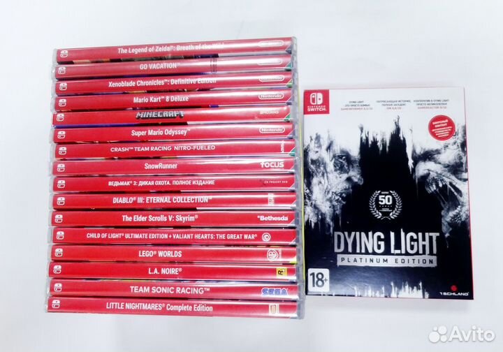 Игры Nintendo switch (продажа и обмен)