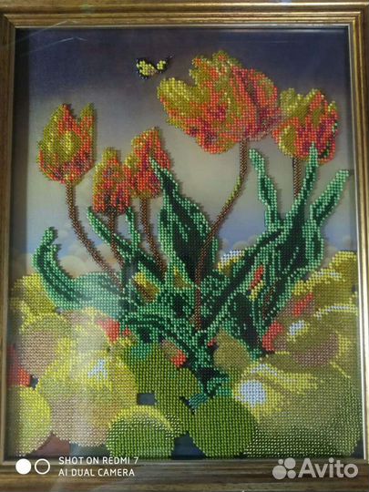 Картина бисером