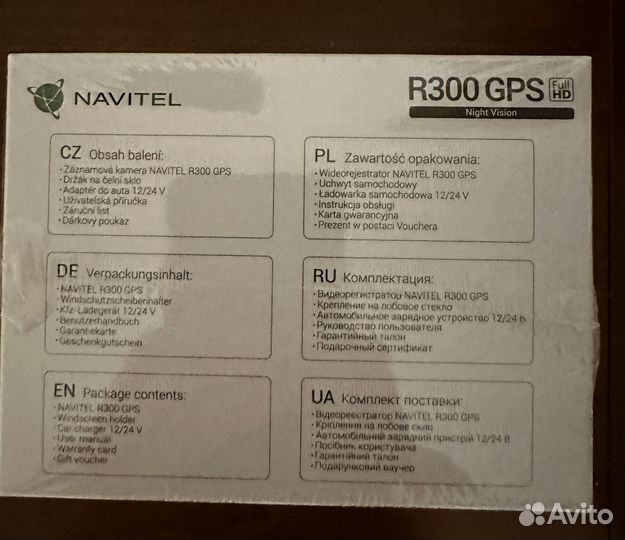 Видеорегистратор navitel R 300 GPS 1080р