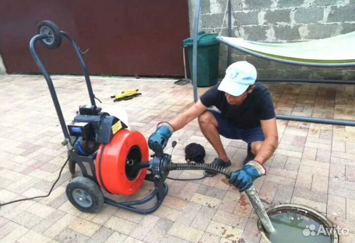 Прочистка канализации. Устранение засоров