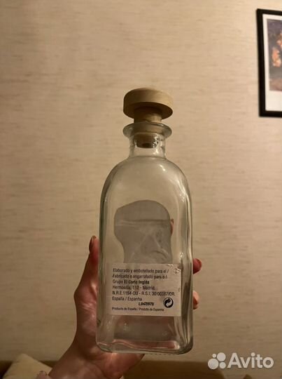 Бутылка из под испанского ликера