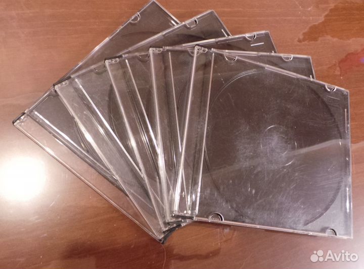 Слим-коробки для CD и DVD