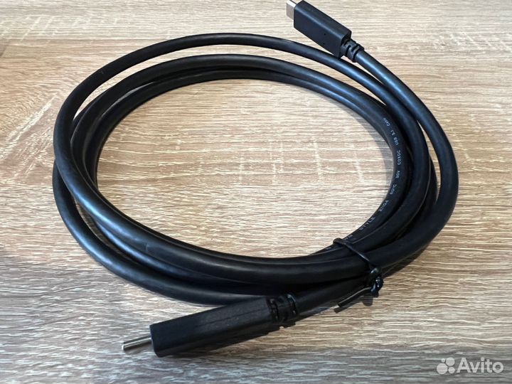 Кабель Dell Type-C (Thunderbolt 3) 1,8 м