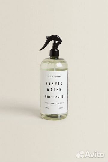 Спрей Zara Home для одежды White Jasmine новые