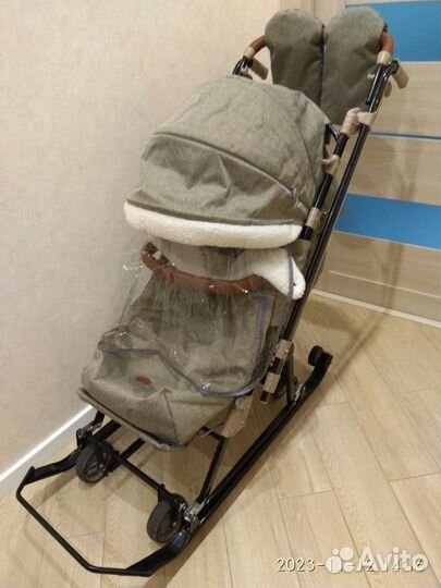 Санки-коляска Ника 7-8К