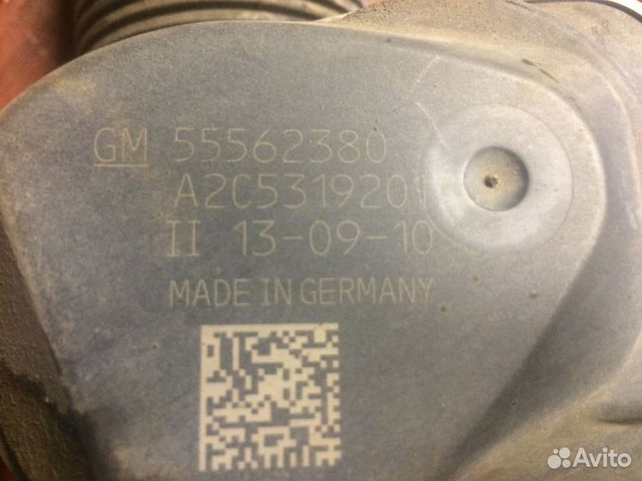 Заслонка дроссельная Opel Z18XER