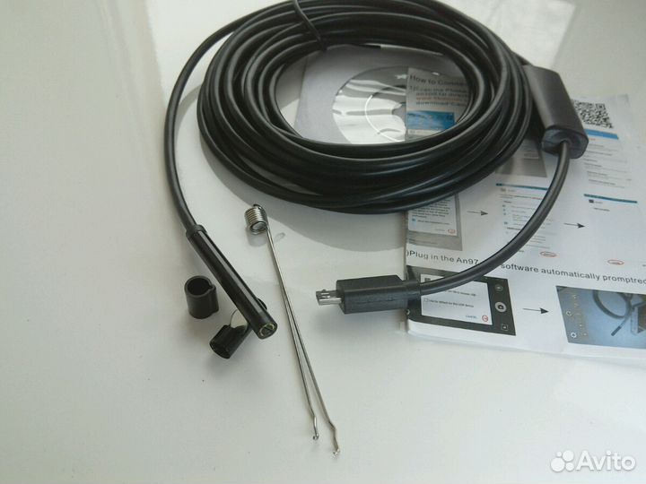 Эндоскоп мини камера 1,2 метра(5 метров)