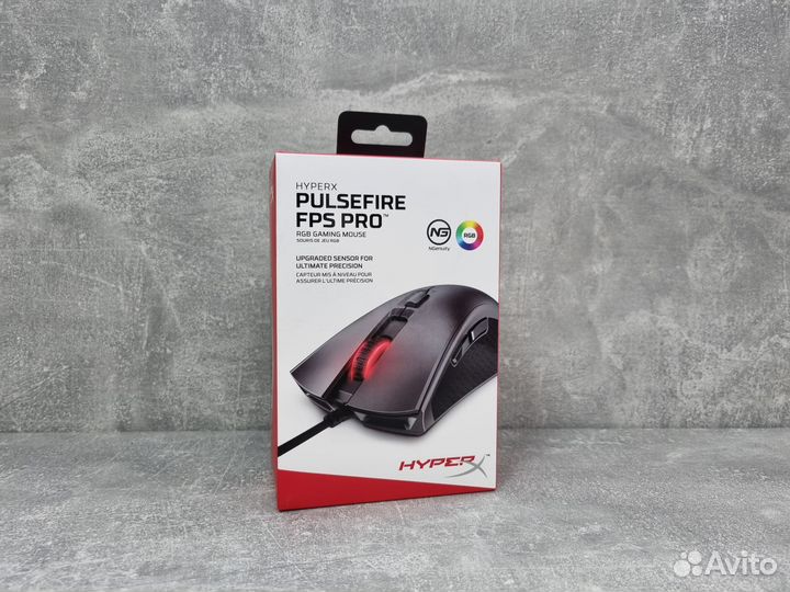 Мышь проводная HyperX Pulsefire FPS PRO RGB