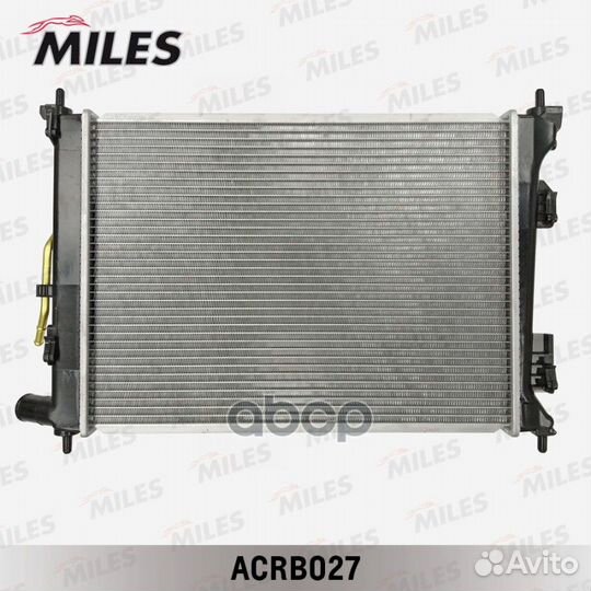 Радиатор miles hyundai solaris / KIA RIO 1.4/1