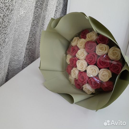 Шоколадные розы букет