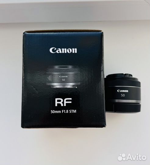 Объектив canon 50mm 1 8 RF