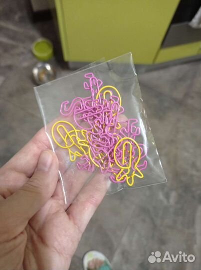 Скрепки фигурные